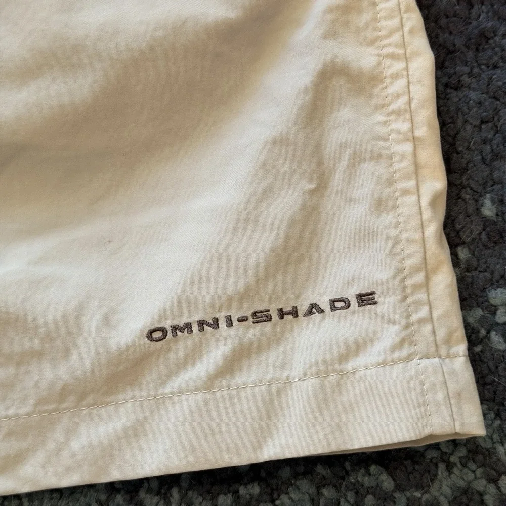 NWT Columbia PFG Swim Trunks Shorts Mens XXL Omni-Shade Fishing Pockets Gray